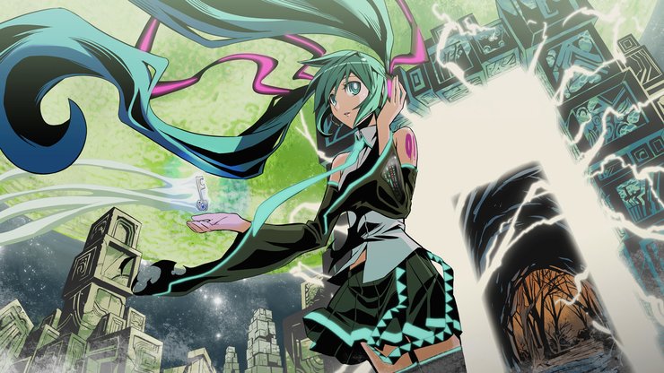 安卓手机动漫 动漫少女 初音高清壁纸