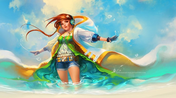 安卓手机动漫 动漫少女 插画 手绘 可爱 画集高清壁纸
