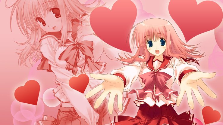 安卓手机动漫 动漫少女 可爱 to heart高清壁纸