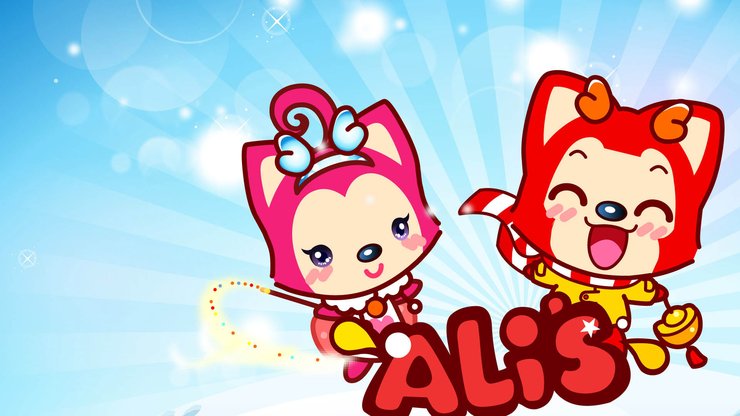 安卓手机动漫 阿狸 ali 卡通 可爱 插画 手绘 浪漫 爱情高清壁纸