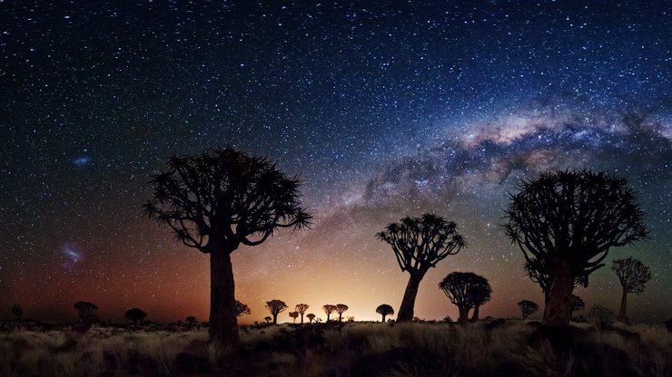 安卓手机风景 奇幻梦境 星空 夜晚高清壁纸