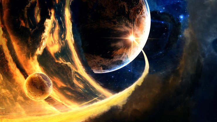 安卓手机科幻 太空 宇宙 星球高清壁纸