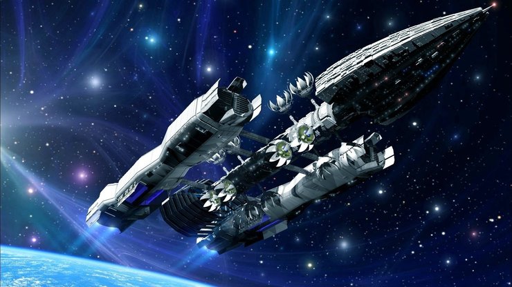 安卓手机游戏 星际 游戏场景 插画高清壁纸