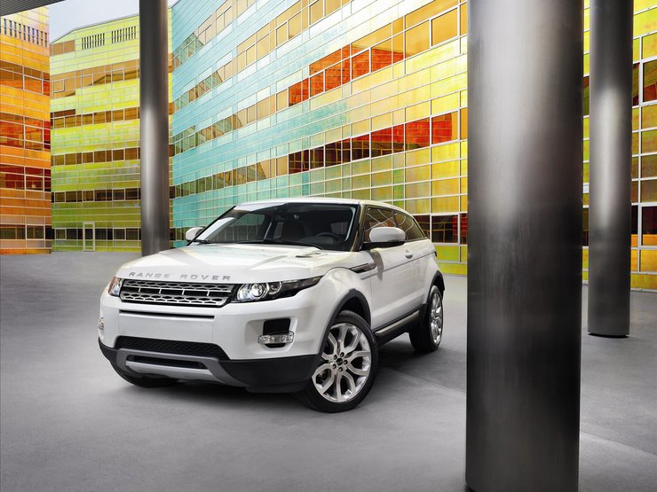 安卓手机汽车 SUV 白色 路虎 Evoque高清壁纸