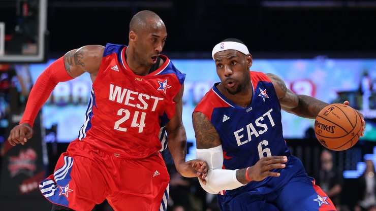 安卓手机体育 篮球 NBA 2013年 全明星 科比 詹姆斯高清壁纸
