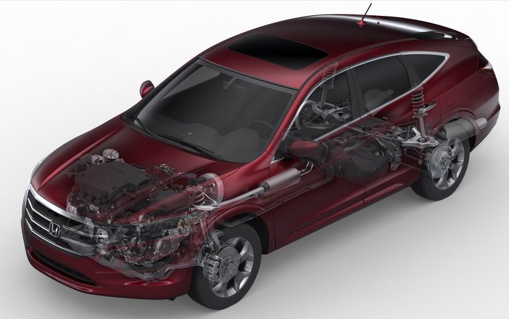 安卓手机Honda Crosstour 本田 歌诗图 汽车 宽屏高清壁纸