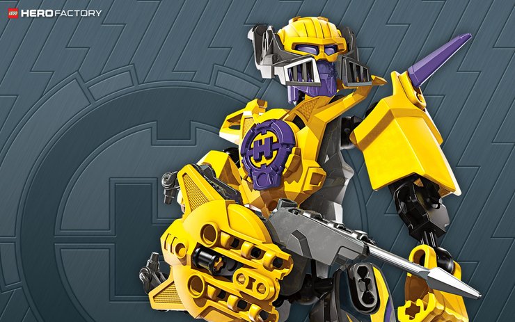 安卓手机游戏 LEGO Hero Factory 乐高 英雄创库高清壁纸