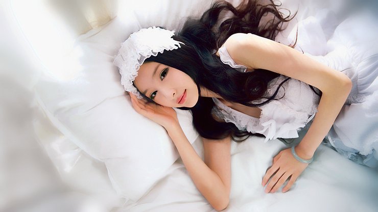 安卓手机美女 模特 写真 性感 潮女高清壁纸