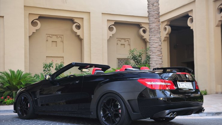 安卓手机Brabus Cabriolet 巴博斯 改装车 奔驰 汽车 宽屏高清壁纸