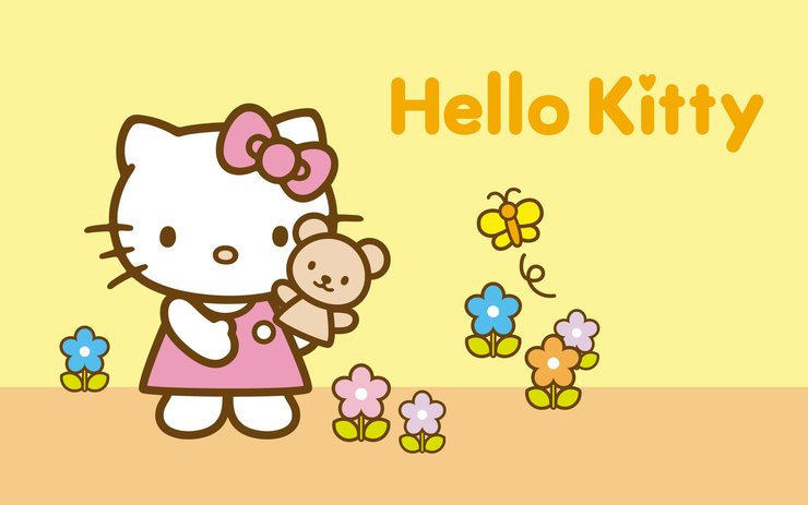安卓手机Hello Kitty 可爱 卡通 宽屏高清壁纸