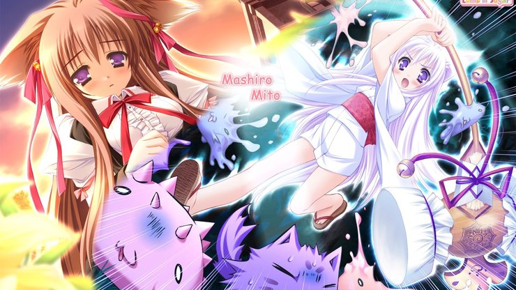 安卓手机游魂 Kiss on my Deity 少女 少年 情感 动漫高清壁纸