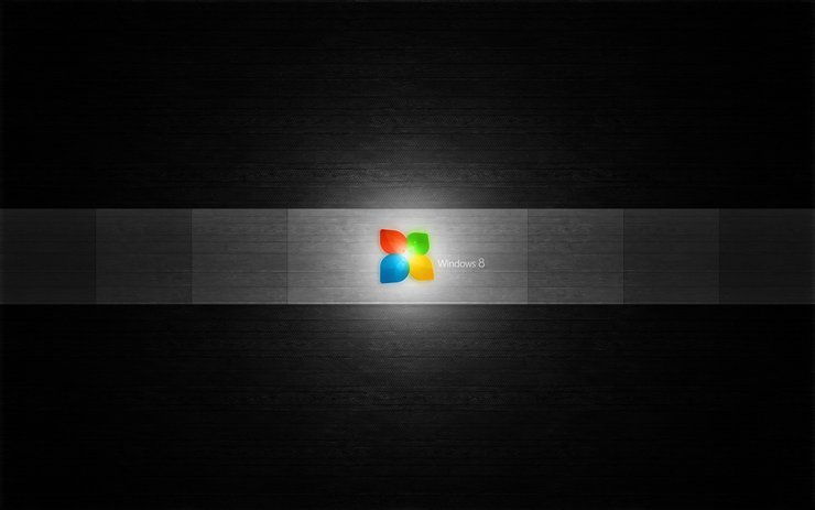 安卓手机Windows 8 设计 简约 系统 黑色高清壁纸