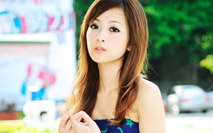 安卓手机美女 模特 写真 性感 潮女 柔美高清壁纸