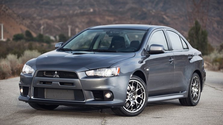 安卓手机三菱 EVO 汽车 跑车 宽屏高清壁纸