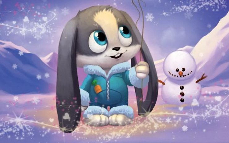 安卓手机卡通 可爱 儿童桌面专用 尼玛 schnuffel bunny高清壁纸