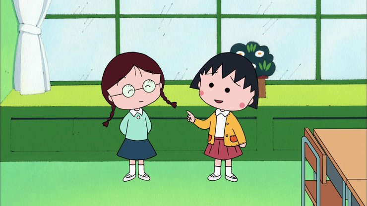 安卓手机樱桃小丸子 搞笑 亲子 励志 动漫高清壁纸