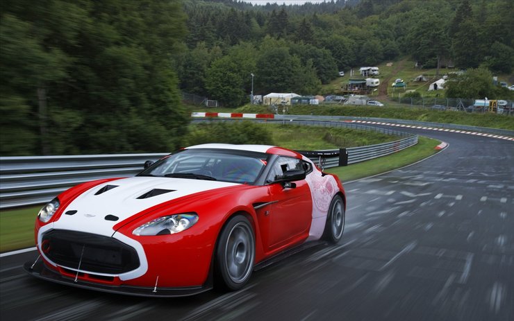 安卓手机Aston Martin Zagato 阿斯顿 马丁 赛道版 汽车 跑车 赛车 宽屏高清壁纸