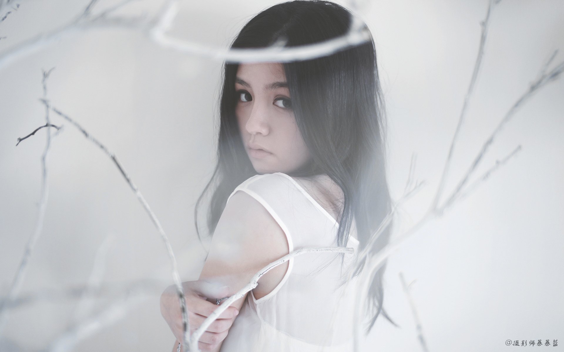 暴暴蓝摄影影像姑娘悲伤美女360宝贝