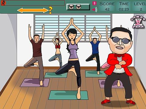 江南style骑马舞