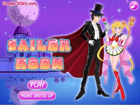 月野兔和夜礼服假面