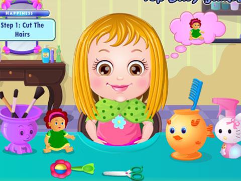 可爱宝贝吹洗剪