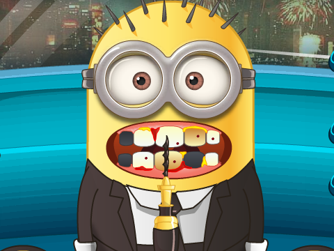 小黄人牙齿问题