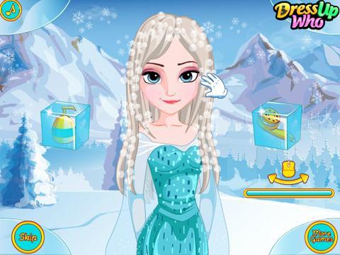 <em>艾莎漂亮的发型</em>