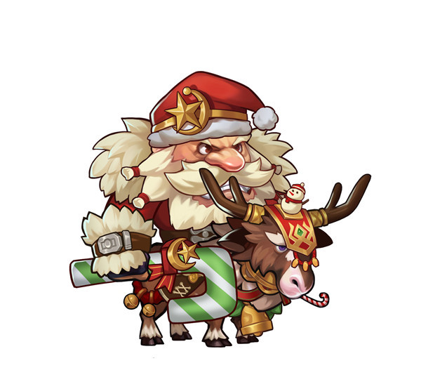 【爆料来了】山羊骑士新皮肤-驯鹿爷爷上线!