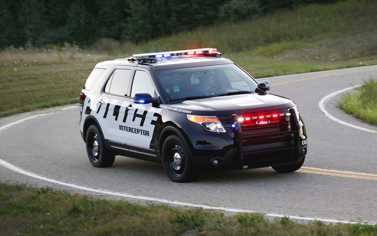 安卓福特警車 福特 警車 ford 汽車 寬屏手機壁紙