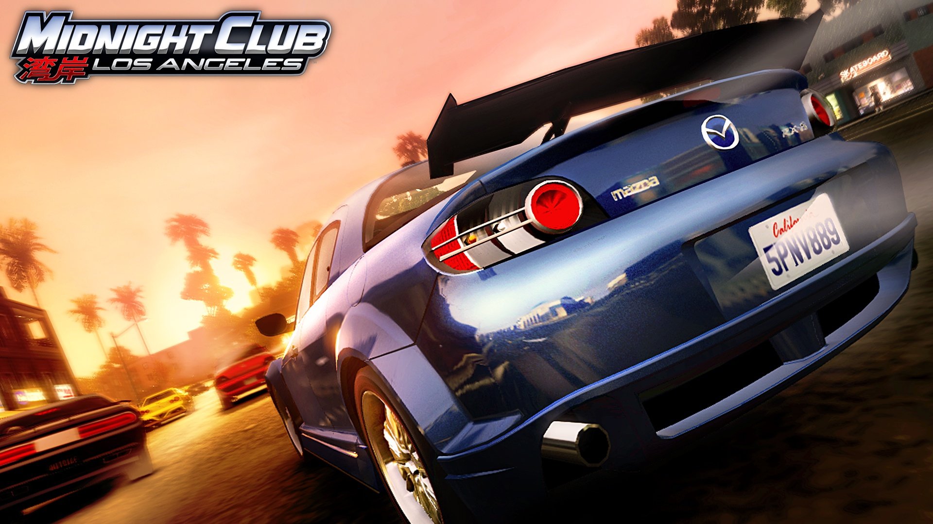 android安卓游戏 午夜湾岸赛车 洛杉矶高清手机壁纸免费下载,安心市场