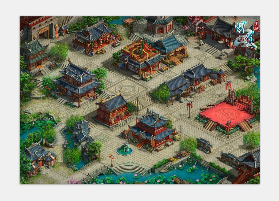 《问道》手游天墉城曝光